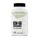 NutraBio Ashwagandha KSM-66 | ストレス、気分、パフォーマンスのアシュワガンダハーブサプリメント | 600 MG 臨床的に勉強 KSM66 90 カプセル