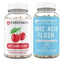 PUREFINITY Tartチェリーエキスカプセル+尿酸フラッシュカプセルバンドル
