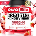 男性のためのクレアチンの Monohydrate のガミー及び女性 5000mg のクレアチンの Monohydrate 筋肉サポートのためのサービングごとの食事療法 120 の計算のChewable 5g のクレアチンの補足の砂糖の自由なビーガン (1 のパック、いちご)