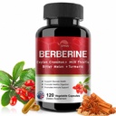 Berberineの補足19,060mg、Ceylonのシナモン、ビターメロン、ミルクのアザミ、Berberine HClの補足(120のカプセル)が付いているベリン