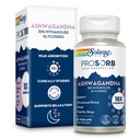SOLARAY Ashwagandhaカプセル18X吸収 - Ashwagandhaの根および葉のエキス240のmg - 機会応急処置および気分のサポートの補足 - ビーガン、60日の保証 - 30のサービング、30のVegeCaps