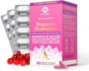 女性のための Nutricelebrity NutriFlora-Pro のプロバイオティクス - サポート腟、尿道の健康、免疫システム消化器系サポート、クランベリーの丸薬の補足、10 億 CFU 6 緊張(30 キャップ) - 2 パック