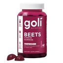 Goli栄養補助食品、ビートCardio Gummy - 60カウント - 100mg CoQ10&ビートルートエキス - グルテンフリー、ビーガン、非GMO、およびゼラチンフリー。 自然の偉大なスーパーフード。