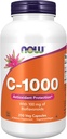 NOW Foods Supplements, Vitamin C-1,000 with 100 mg of Bioflavonoids, Antioxidant Protection*, 250 Veg Capsules