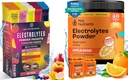 KEY NUTRIENTS Ultimate Hydration & Recovery Bundle: 40 パック マルチビタミン Hydration Packets & 90 タンジーオレンジ電解液粉末のサービング - 砂糖、グルテンフリー、ケトフレンドリー