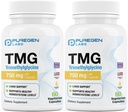 ピュアゲンラボ TMG 750 mg - トリメチルグリシンサプリメント - 非GMO、グルテンフリー、酪農 | アメリカ製 - 2 パック | 合計 120 ベジタリアンカプセル