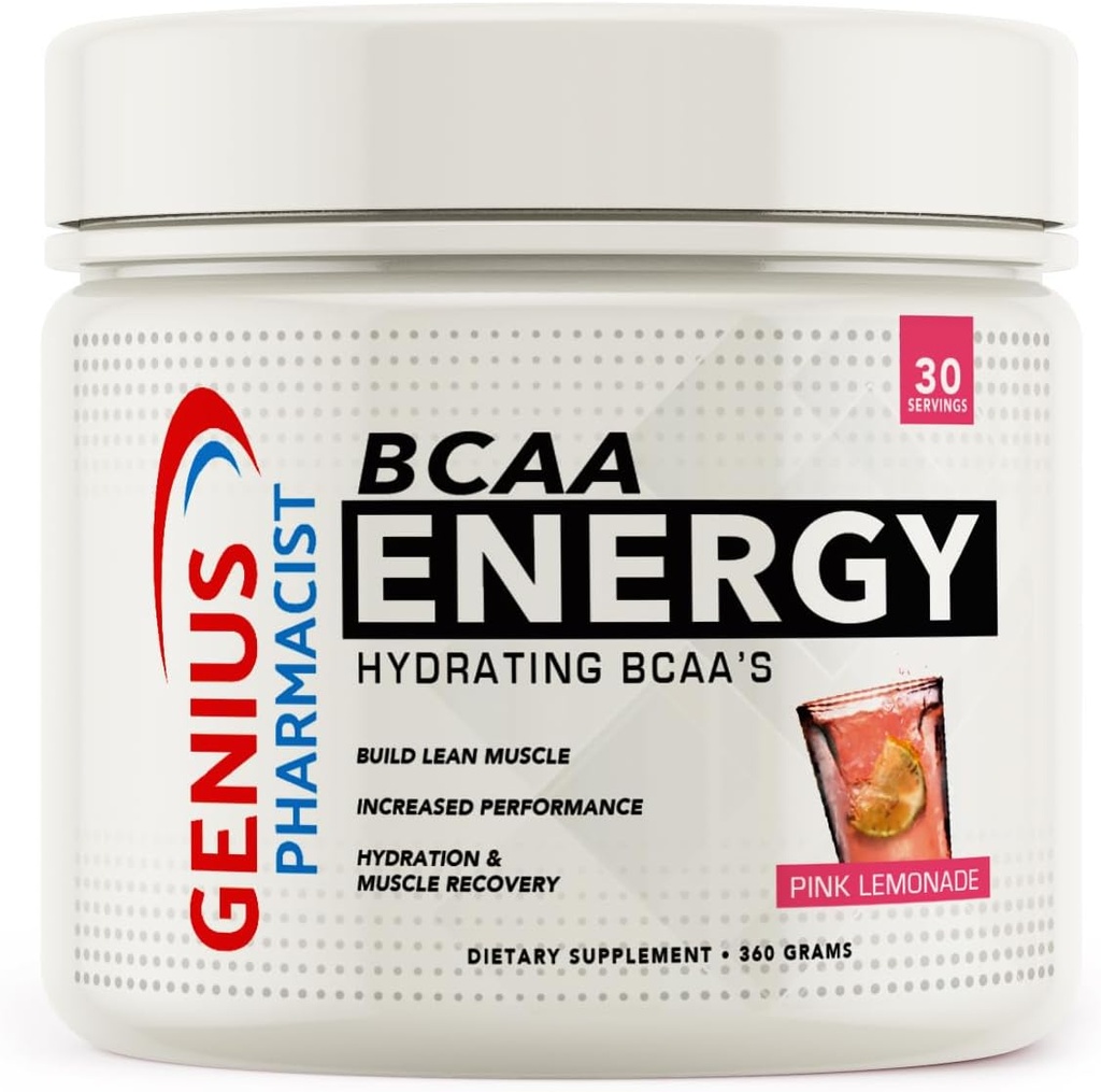 BCAA Energy Hydrating BCAA's Pink Lemonade - 30 Servings