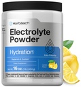ホバハチ電解液パウダー | 16 oz | 130 サービング | 水分補給サプリメント | ベジタリアン | ケトフレンドリー | ノンGMO グルテンフリーフォーミュラ | レモンフレーバー