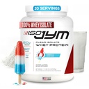 JYMの補足の科学Iso JYMの爆弾、90のカロリー、100%のWhey蛋白質の隔離剤、ゼロ脂肪、ゼロ砂糖、混合は、女性及び人のために、20のサービングを取り除きます