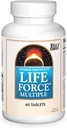 Source Naturals Life Force Multiple Daily Multivitamin High Potency Essential Vitamins, Minerals, Antioxidants & Nutrients - Energy & Immune Boost - 60 Tablets