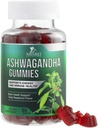 Ashwagandha Gummies 30:1 抽出物から 3000mg - ビーガン, プラントベース, 非GMO, グルテンフリー & ゼラチンフリー, 女性のためのアシュワガンダサプリメント & 男性, ナチュラルカルム, リラックス, & 免疫サポート, 60 ガミー