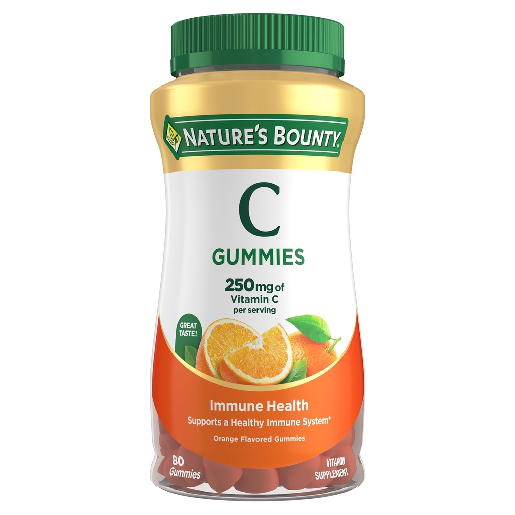 Nature's BountyビタミンC、オレンジ、80カウント