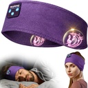 Perytongの睡眠のヘッドホーンBluetoothのヘッドバンド-ヨガ、男女兼用、没入型ステレオの音と、電池10時間のComfyのヘッドバンド材料