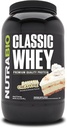 NutraBio クラシック 乳たんぱく質 パウダー 25G タンパク質 Per Scoop - フルスペクトラム アミノ酸プロファイル - いいえフィラー、人工色、防腐剤 - (バナナクリームパイ、2ポンド)