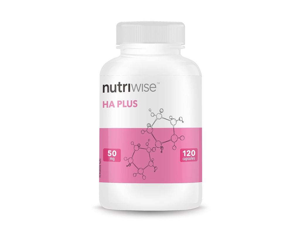 Nutriwise HAプラス高効力ヒアルロン酸+コラーゲン120カプセル