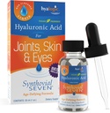 Hyalogic Synthovial 7 - 経口Hyaluronic酸サプリメント1oz - 液体HAサポート皮膚、目、および唇の水分補給 - ビーガン、グルテンフリー1オンス