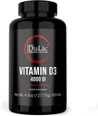 Dulàc - ビタミンD3 4000 IUの補足、Calcium及びリンの吸収、サポート ボンズ、歯、筋肉及び免疫システム、イタリアでなされる365のタブレットを促進します