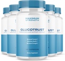 Ark Labs (5 Pack) Glucotrust Advanced Formula Supplement Capsules - Gluco Trust Max Capsules Maximum Strength Support Supplement Pills (300 Capsules)