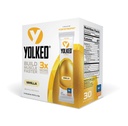YOLKED - NSF認定マッスルビルディングサプリメント - リーンマッスルを増加させ、筋肉の損失を削減し、Fortetropin、30のサービングで回復を改善するのに役立ちます