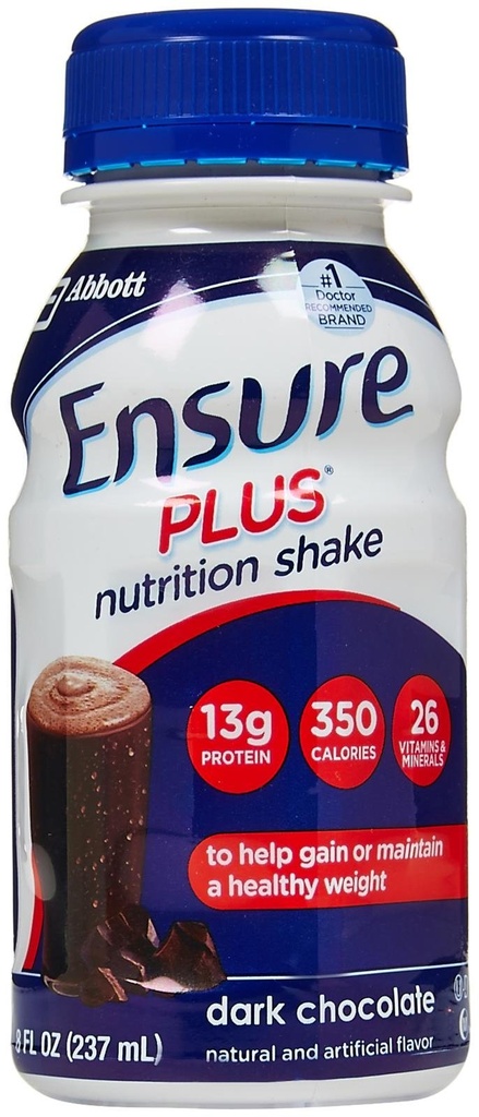 プラスNutritonシェイクダークチョコレート - 6 PK