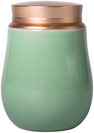 携帯用密封された丸薬箱、携帯用小型陶磁器の薬の丸薬の丸薬のびん、プレシャス薬の粉の貯蔵のキャディー