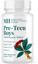 MICHAEL'S Health Naturopathic Program Pre-Teen Boys Daily Multivitamin - 60 ベジタリアン タブレット - と 男性 ハーブ ブレンド - Kosher - 60 仕入