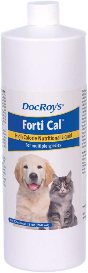 Doc RoyのForti Cal-の高いカロリーの栄養物のエネルギー液体の補足、バニラの味付け- 32のozの液体