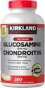 Kirkland Signature グルコサミン&コンドロイチン、280錠