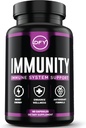 DFY Immune Support Capsules - with Elderberry Sambucus, Vitamin C, Sambucus Elderberry, Vitamin D3 5000 IU, Zinc, and Ginger