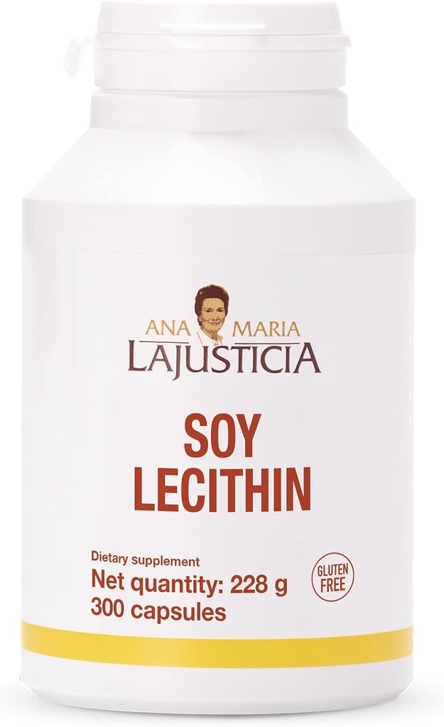 ANA MARIA LAJUSTICIA、大豆レシチン300カプセル
