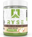 RYSE Loaded Greens Superfood Powder - Apple Juice - Daily Supplement with Greens Balance, BettaBerries & Sukre Fiber - Supports Digestion, Immunity & Energy - No Artificial Sweeteners - 30 Servings