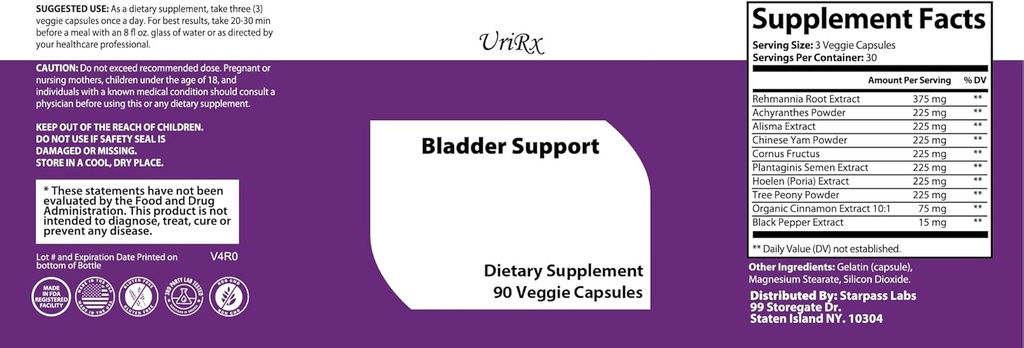 Bladder Ultra Control Support and Promote Healthy Bladder Function, Help Maintain Bladder Control and Reduce Frequency, Urinary Leak - 90 Count