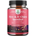 女性のためのミオイノシトール&D-Chiroイノシトールサプリメント - 調剤の月経周期、豊饒及びホルモンバランス - ミオ&D-Chiroと女性のホルモンバランスカプセル - 60キャップ