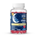 Mommy's Bliss Kids Sleep Melatonin Gummies、人工的な色無し、味かゼラチン、いちごの味の子供のメラトニンのガミー、年齢3+、60の計算