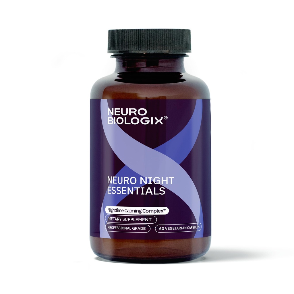 Neuro Night Essentials - GABA、Melatonin、Valerian Root、LTheanine、マグネシウムなどの自然ナイトタイムサポート - リラックス、気分のバランス、残りを促進 - 60 Vegカプセル - 米国製