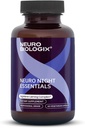 Neuro Night Essentials - GABA、Melatonin、Valerian Root、LTheanine、マグネシウムなどの自然ナイトタイムサポート - リラックス、気分のバランス、残りを促進 - 60 Vegカプセル - 米国製