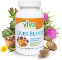 Vivaのビタミンの肝臓のブレンドDetoxのクレンジング - 肝臓のクレンジングデトックス&修理w /ミルクのクレンジング&アーティチョーク抽出物、最適な肝臓サポートのための肝臓のサプリメント、ビーガン、グルテンフリー、非GMO、90ベジーキャップ