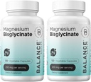 マグネシウムのBisglycinate 200mg -高い吸収のChelatedのマグネシウムの補足-Stomach、Glutenなしの無縁、サポート睡眠、筋肉けいれん及び肯定的な気分- 120のカプセル(パッケージ2)