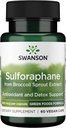 Swanson Sulforaphane - Broccoli Sprout Extractは、セルラー、GI Tract、および肝臓の健康をサポート - 天然サプリメントは、0.4% Sulforaphaneに標準化 - (60ベジギーカプセル、400mcg各)