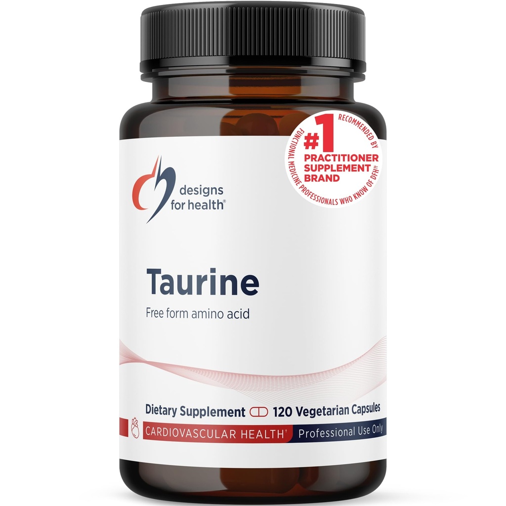 健康のタウリンのカプセルのための設計- 1000mg (1g) タウリンのアミノ酸の丸薬-心臓血管サポート-非GMO +ビーガン補足(120のカプセル)