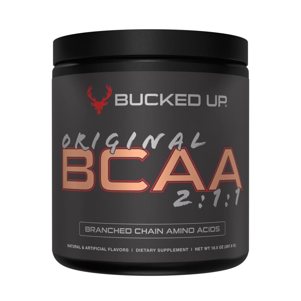 オリジナルBCAA 2:1:1 ブランチチェーンエッセンシャルアミノ酸 - サプリメントパウダー - | 100% 純粋な2:1: インスタント化された式 | プレ/ポストワークアウト | 30 サービング | (アップル ジャック風味)