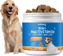 15in-1犬マルチビタミンサプリメント - 犬マルチビタミンChewable - 免疫、消化、皮膚、コートハート、免疫システムのための関節と心臓の健康サポート - すべての年齢のためのすべての品種(120カウント)