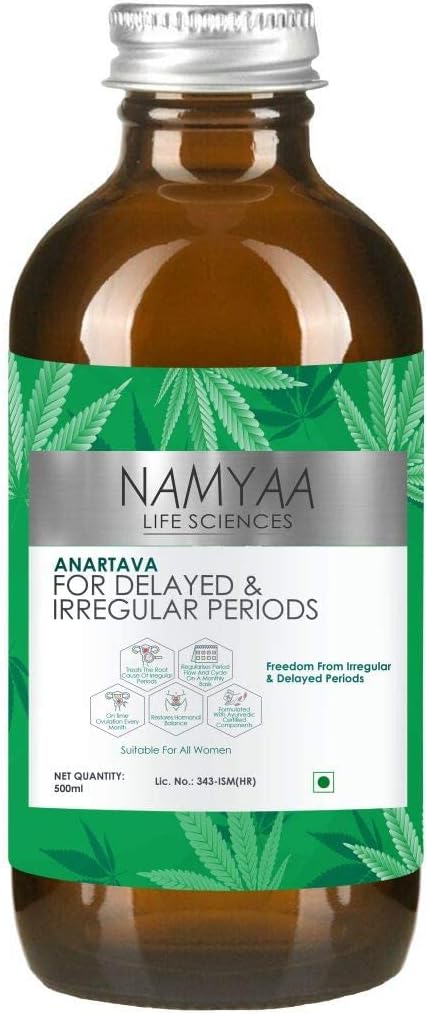 AZAZ Namyaa Anartava - 遅延と不規則な期間のml、白、500ミリリットル