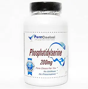 Phosphatidylserine 200mg // 200カプセル // ピュアコントロールサプリメント