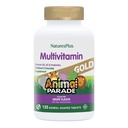 Natures Plus動物のパレードゴールド子供マルチビタミン、グレープ風味 - 120Chewable動物形タブレット - ビーガン、グルテンフリー - 60のサービング