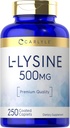 Carlyle L-Lysine | 250 Tablets