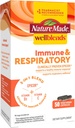Nature Made Wellblends免疫&呼吸器、EpiCor Postbiotic、ビタミンC、ビタミンD3、高度な免疫サポートサプリメント、50ベジタリアンカプセル