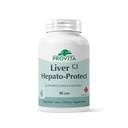 Provita Liver Hepato-Protect | ライバークレンジングデトックス & 修理用サプリメント | ミルクアッスルデトックス with Dandelion, Artichoke & Glutathione | 肝臓の健康と機能の自然な肝臓サポートサプリメント