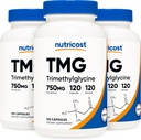 Nutricost TMG 750mg、120カプセル(3本のびん)