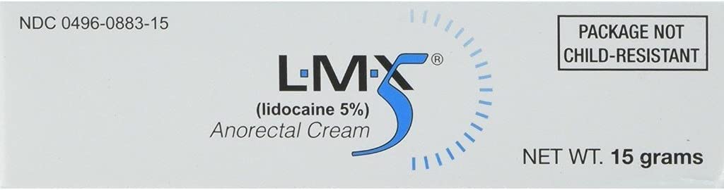 LMX5リドカインの痛みの軽減のクリーム、15gの管– Topical、速い代理、切口、スクレープ、日焼け、ビットのための長持ちの使用